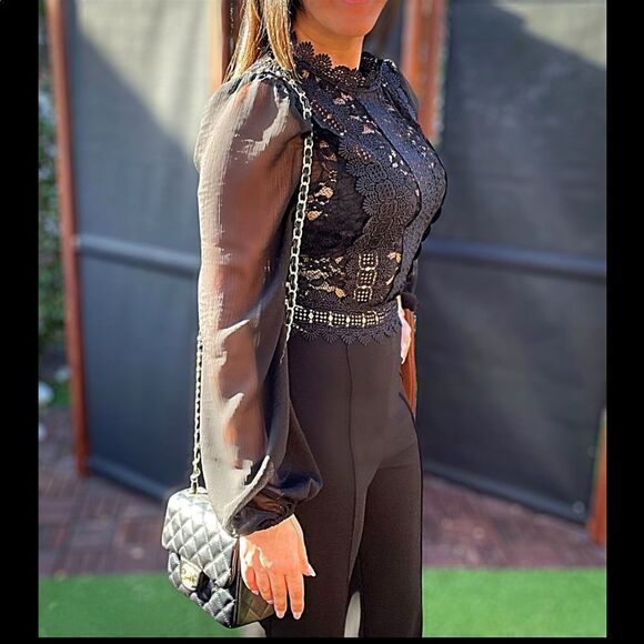 🖤Black Jumpsuit🖤 - Picture 2 of 6